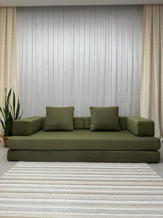 Canapea Modulară Extensibilă „Aurelia Lounge” – Eleganță Contemporană & Confort Absolut